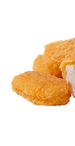 Csirke nuggets tál