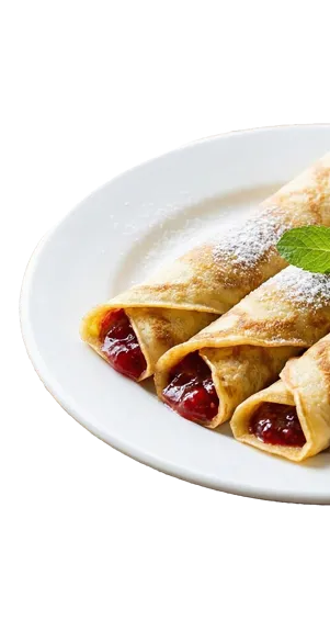 Palacsinta lekváros