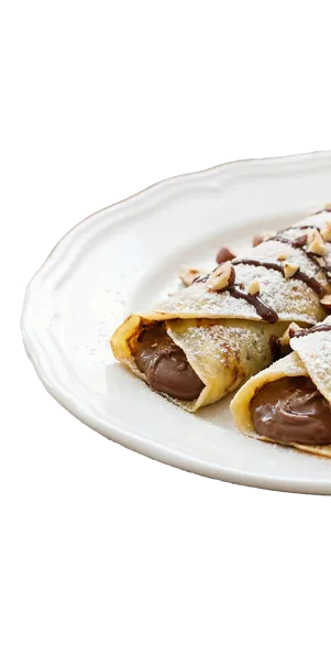 Palacsinta mogyorókrémes